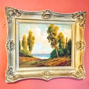 Original MCM John A Conner Plein Air California Impressionist Oil Painting